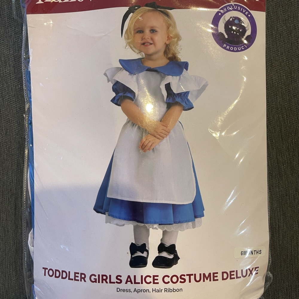 Infant Alice in Wonderland Costume 6 Months